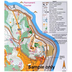 Orienteering Map - sample only